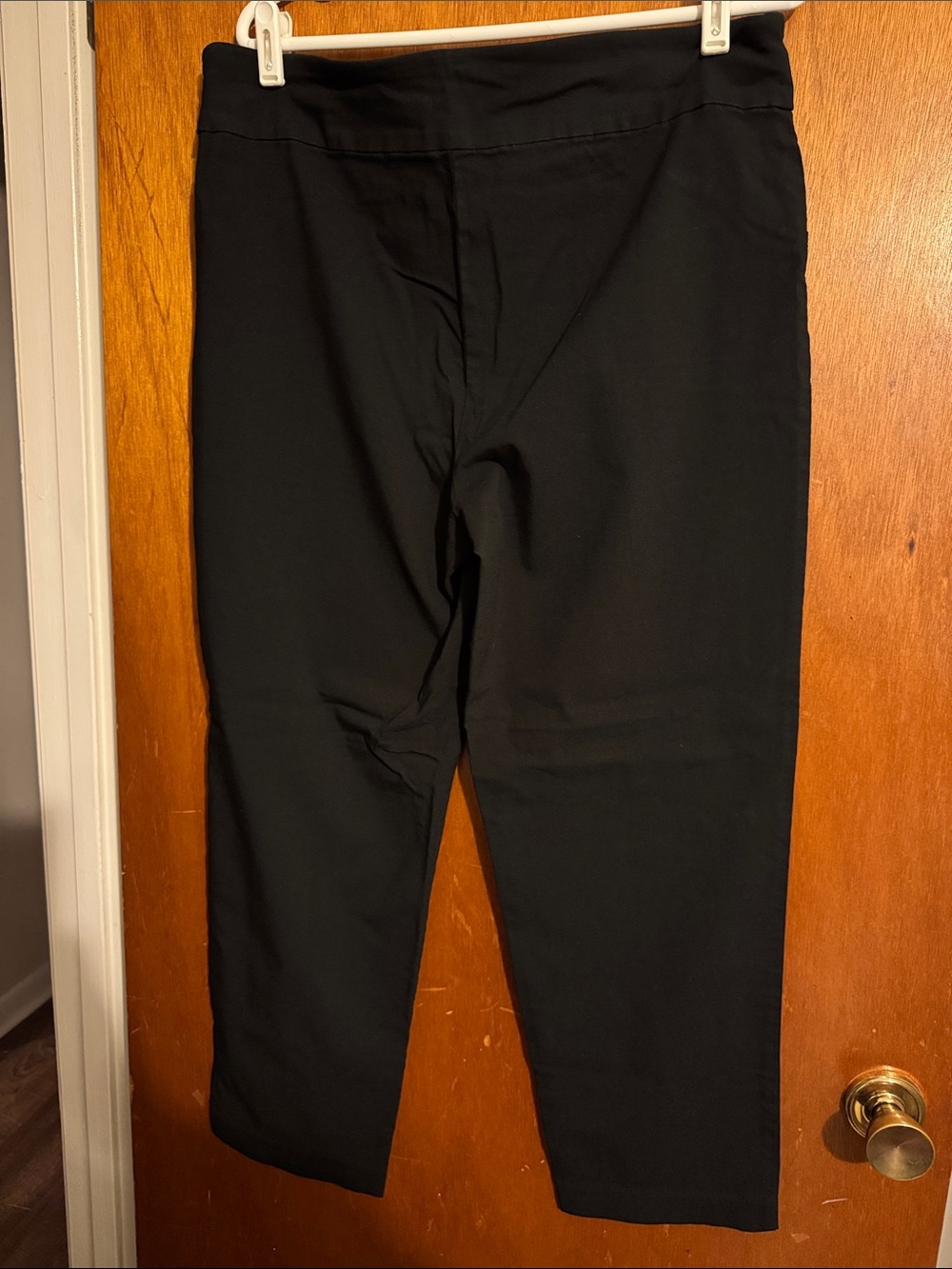 Alfred Dunner Black Straight-Leg Pull-On Pants - Picture 2 of 5